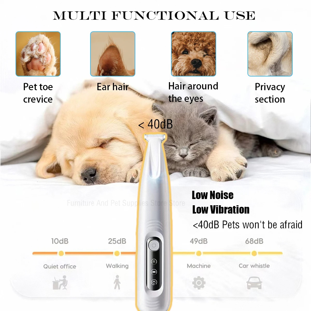 new dog paw trimmer with led light fully waterproof pet hair trimmer with led display dog clippers for grooming 18mm widen blade new dog paw trimmer with led light fully waterproof pet hair trimmer with led display dog clippers for grooming 18mm widen blade